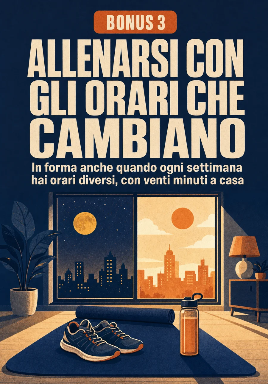 Bonus 3: Allenarsi con gli Orari che Cambiano